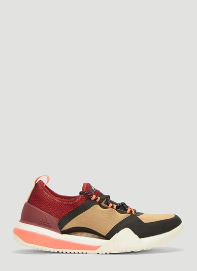 Adidas By Stella Mccartney Pureboost X Tr 3.0 Running Sneakers In Beige