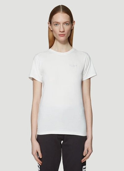 Acne Studios Logo T-shirt In White