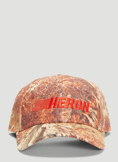Heron Preston Стиль Cap In Orange