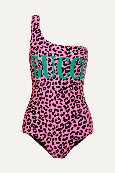 gucci leopard swimsuit