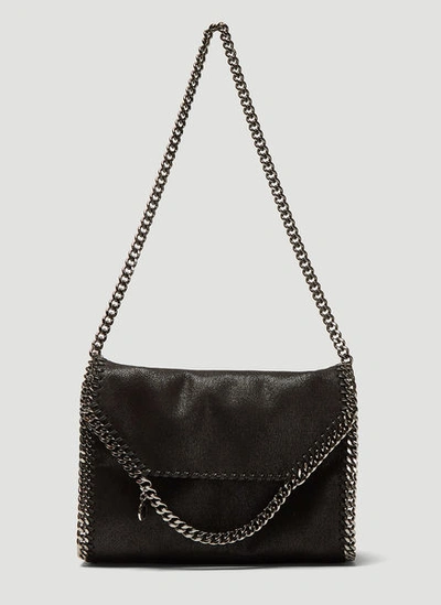 Stella Mccartney Falabella Chain Shoulder Bag In Black