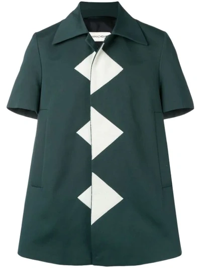 Namacheko Triangle Patch Shirt In Green