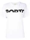 Ports 1961 Logo Print T-shirt In White