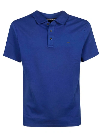 Michael Kors Classic Polo Shirt In Marine Blue
