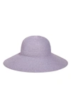 Eric Javits 'hampton' Straw Sun Hat In Lilac
