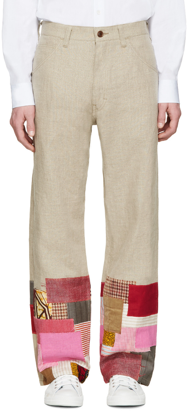 levis linen trousers