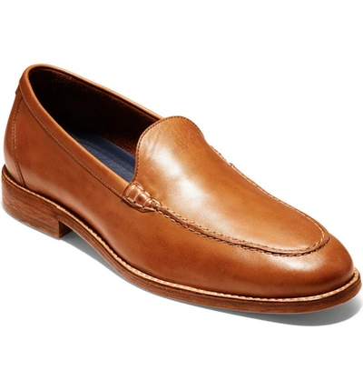 Cole Haan Men's Feathercraft Grand Venetian Loafers Men's Shoes In British Tan