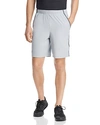 Under Armour Qualifier Shorts In Gray