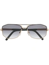 Cazal Two-tone Sunglasses In Black