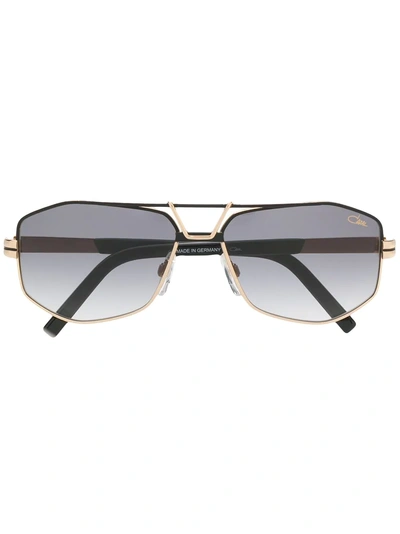 Cazal Two-tone Sunglasses In Black