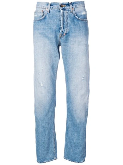 Prps Straight Jeans In Blue