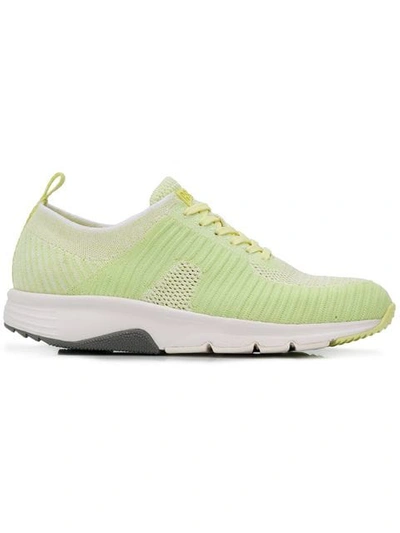 Camper Drift Lace-up Sneakers In 011 Multi Yellow