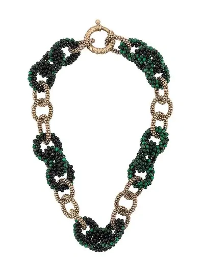 Rosantica Carrarma Necklace In Green