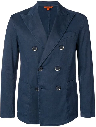 Barena Venezia Double Breasted Jacket In Blue