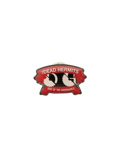 Undercover The Dead Hermits Pin - Red