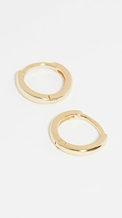 Shashi Katrina Hoop Earrings In Gold