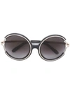 Chloé Jayme Round-frame Sunglasses