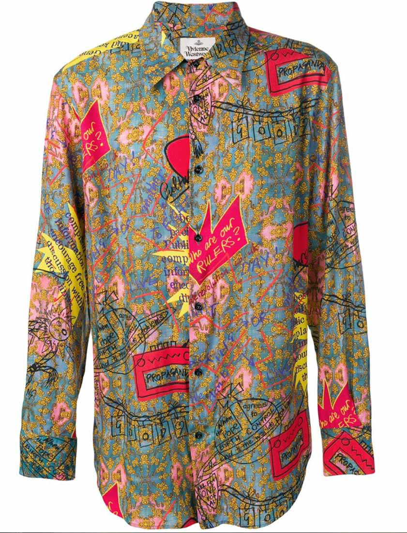 Vivienne Westwood 大面积印花衬衫 In Multi | ModeSens