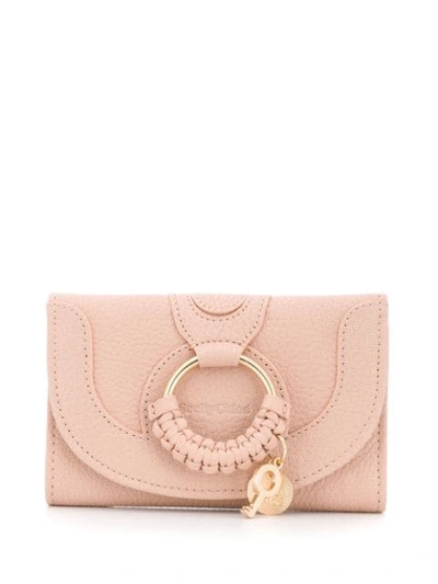 See By Chloé Powder Pink Wallet In Pink