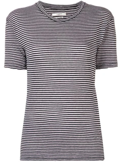 Isabel Marant Étoile Andreia Striped T In Purple