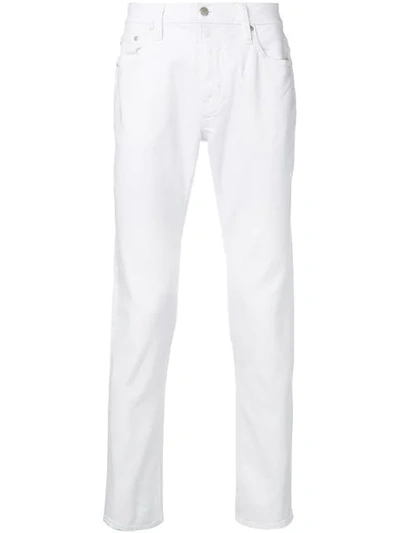 Michael Michael Kors Slim Fit Jeans In White