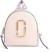 Marc Jacobs Pack Shot Leather Backpack In Blush Multi