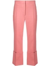 Rokh Turn-up Hem Trousers In Pink