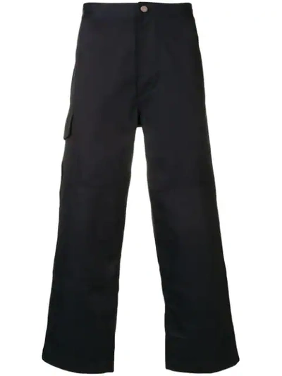 Jacquemus Dark Blue Cropped Trousers