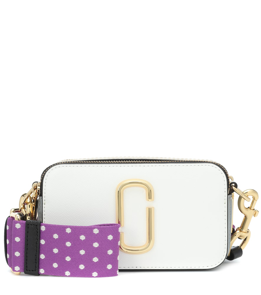 Marc Jacobs Snapshot Small Leather Camera Bag In White ModeSens