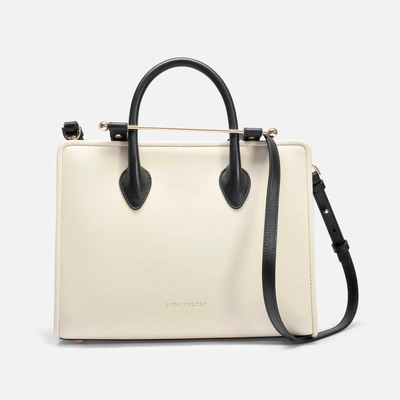 Strathberry The  Midi Tote In Beige