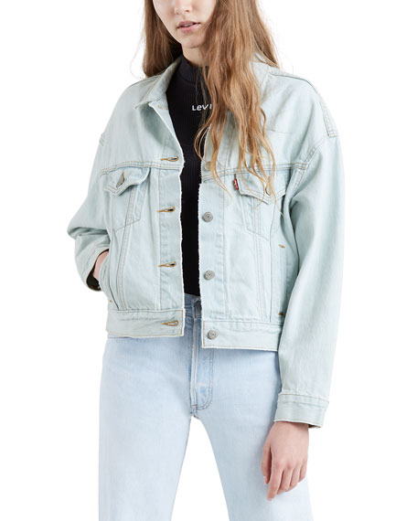 levi's slouch denim trucker jacket