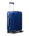 Rimowa Essential Cabin Multiwheel Luggage In Matte Blue
