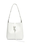 Rebecca Minkoff Megan Leather Crossbody Bag - White In Optic White