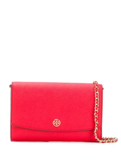 Tory Burch 'robinson' Umhängetasche In Red