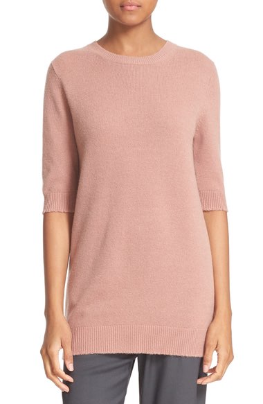 Vince Elbow Sleeve Cashmere Sweater | ModeSens
