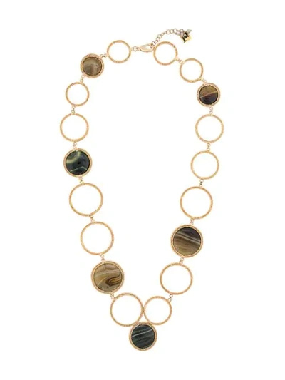 Rosantica Scarabeo Necklace In Green