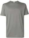 Sunspel Crew Neck T In Grey