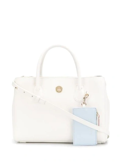 Tommy Hilfiger Tommy Work Tote Bag In White