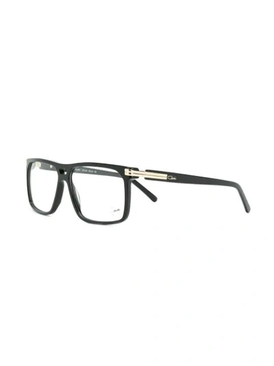Cazal Square Frame Glasses In Black