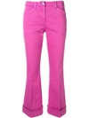 N°21 Ausgestellte Cropped-jeans In 4693 Pink