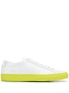 Common Projects Achilles Coloured Sole Sneakers In White