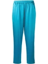 Gianluca Capannolo Elastic Waist Trousers In Blue