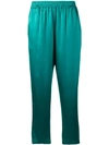 Gianluca Capannolo Elastic Waist Trousers In Green