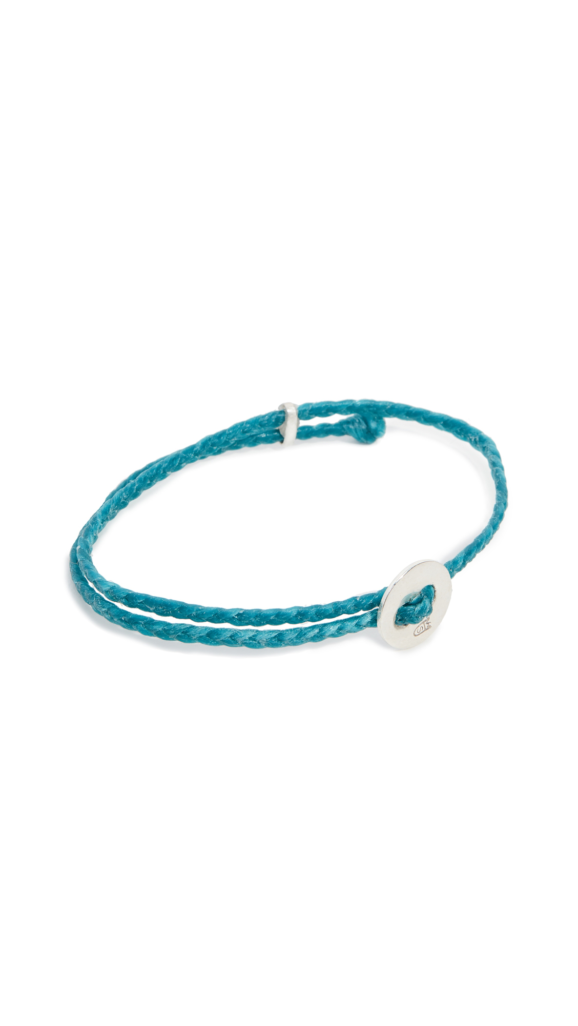 Scosha Signature Slider Bracelet In Turquoise Modesens