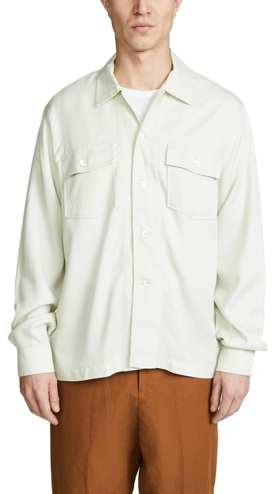 Our Legacy Chamois Shirt In Dirty White