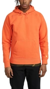 Carhartt Hooded Chase Sweatshirt In Pepper/gold