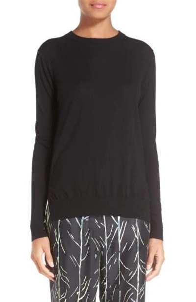 Proenza Schouler Superfine Merino Wool Sweater In Black