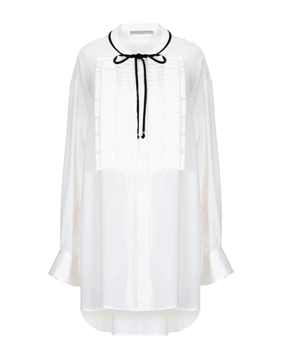 Ermanno Scervino Shirts In Ivory