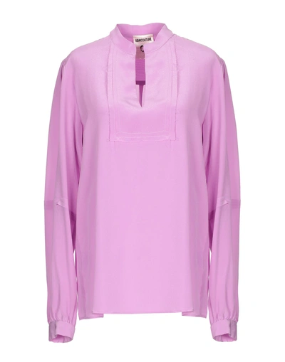 Semicouture Blouse In Mauve