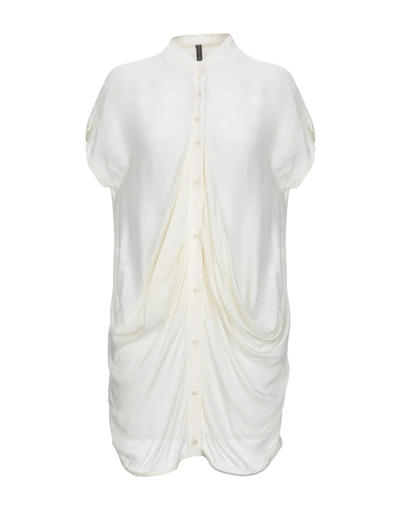 Manila Grace Shirts In Beige